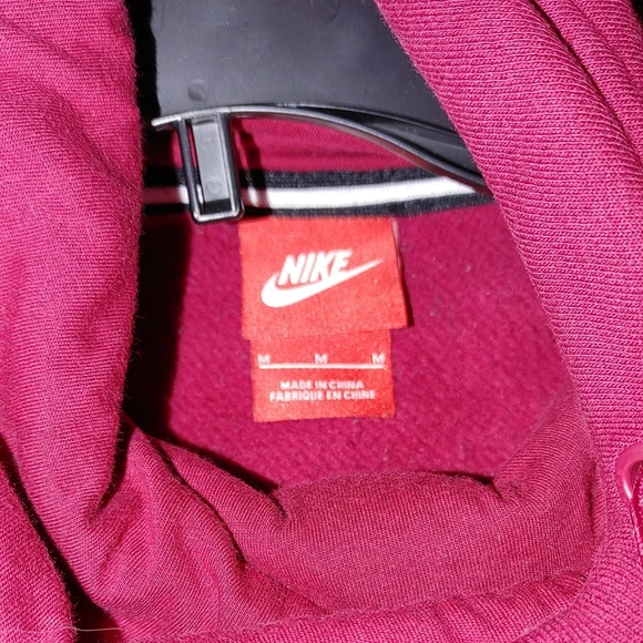 Nike Red Cowl Neck Hoodie - Picture 5 of 7